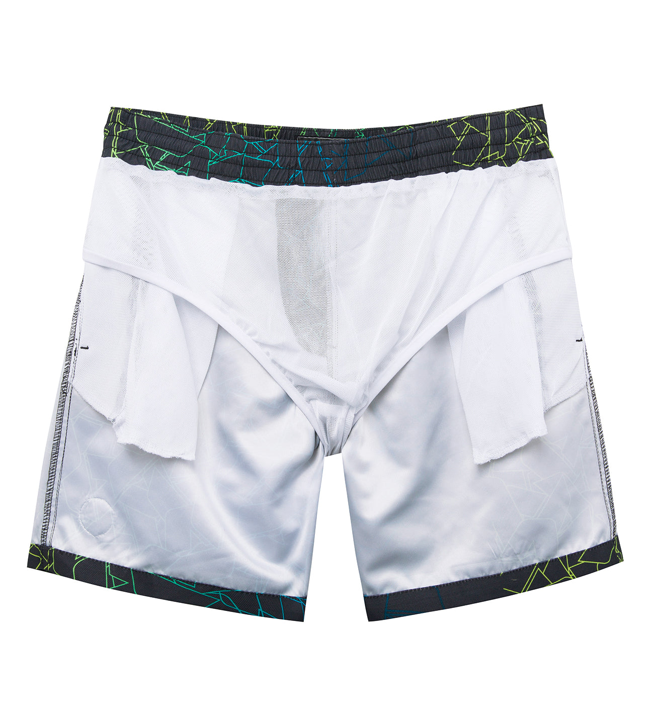 Traje de baño Hombre - Diseño estampado geométrico gradiente - secado rápido