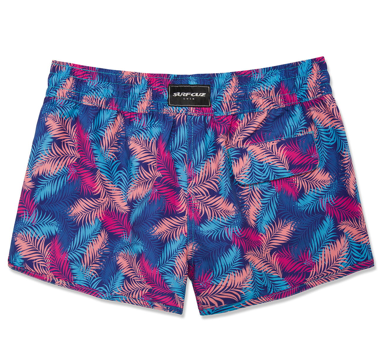 Boardshort Mujer Tiro bajo diseño Hojas tropicales - Secado Rápido