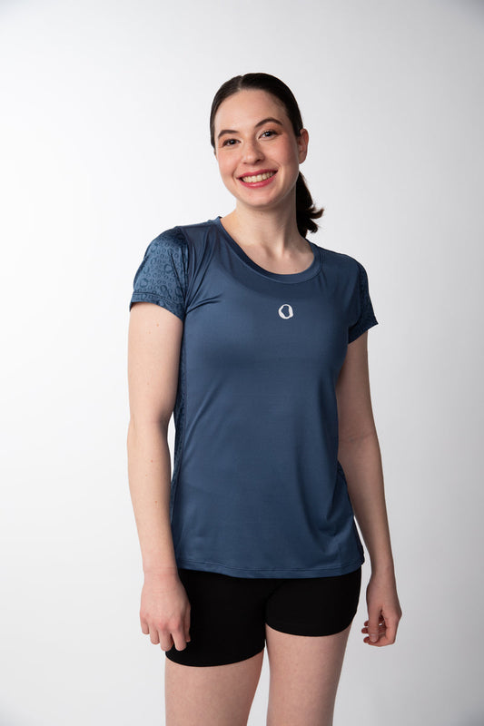 Polera deportiva Cuello redondo Mujer - Lake Vuori