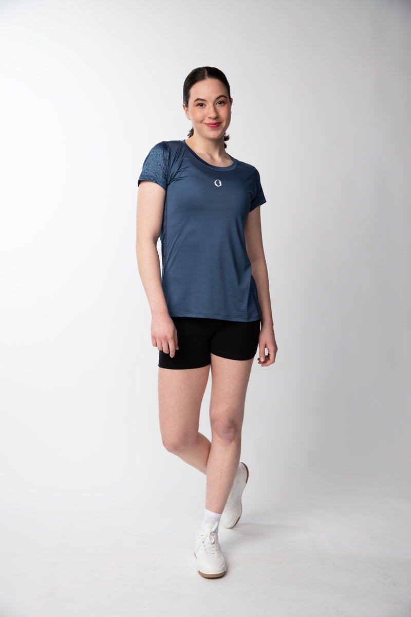 Polera deportiva Cuello redondo Mujer - Lake Vuori