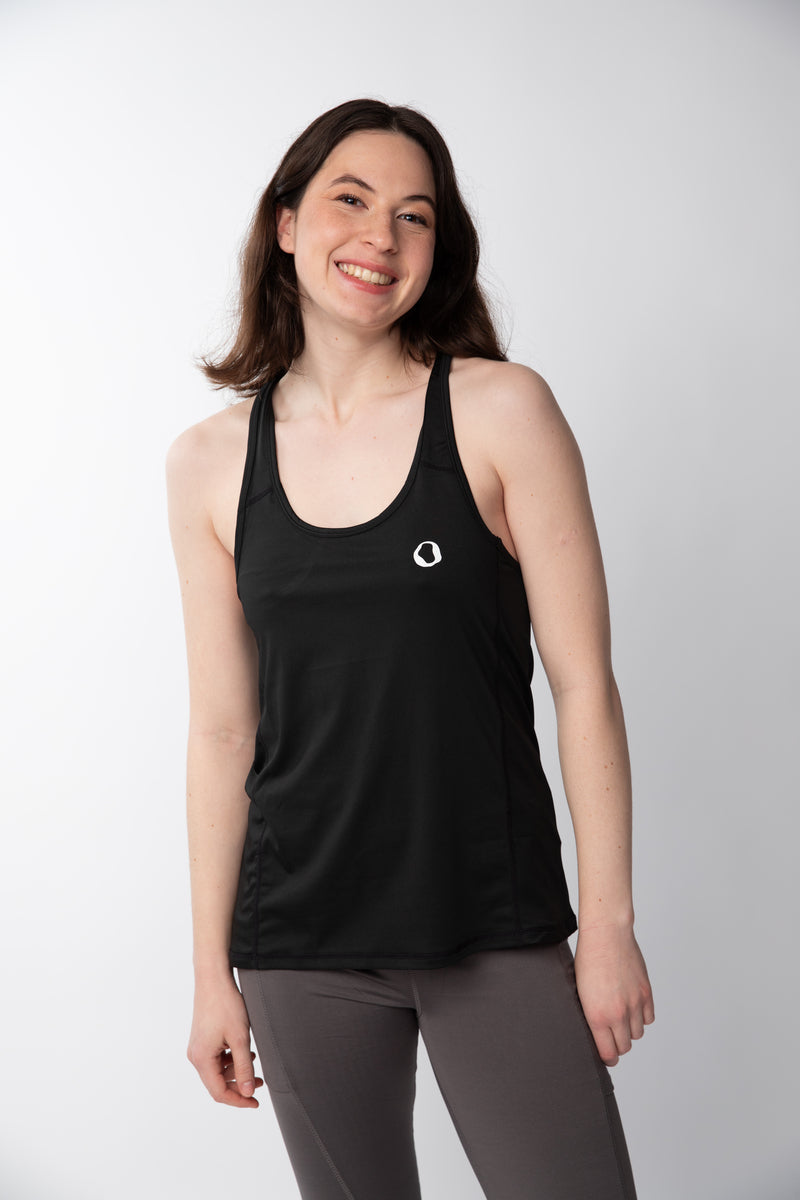 Polera Musculosa Mujer - Negro