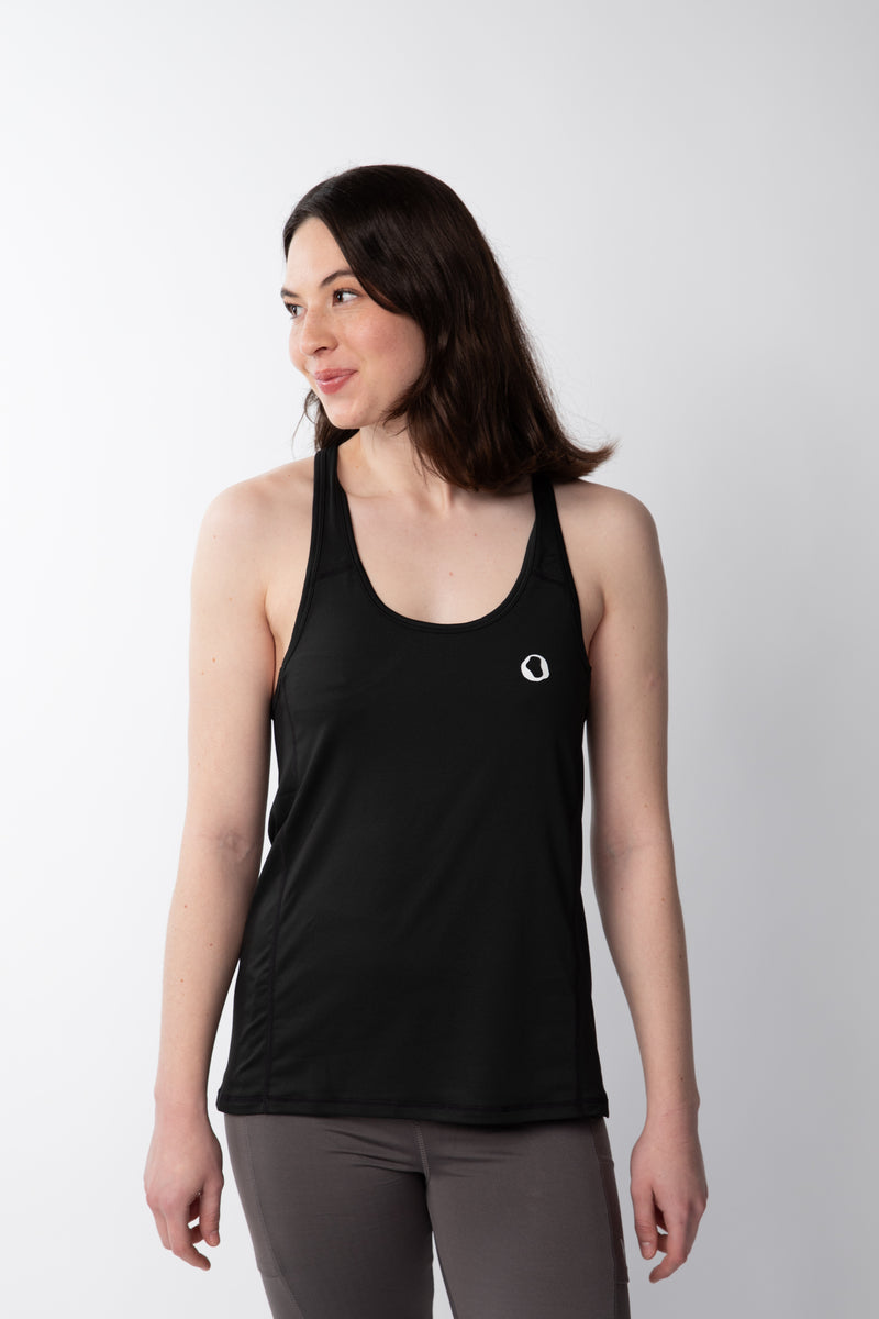 Polera Musculosa Mujer - Negro