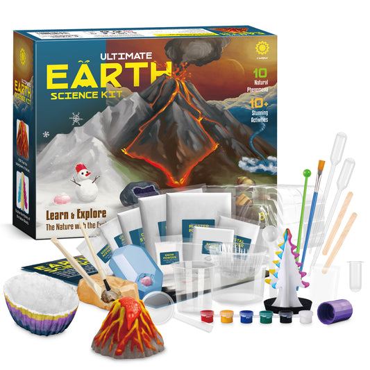 Earth science Kit. Juguete educativo. Juguete de vapor para niños Juguete de ciencia para niños