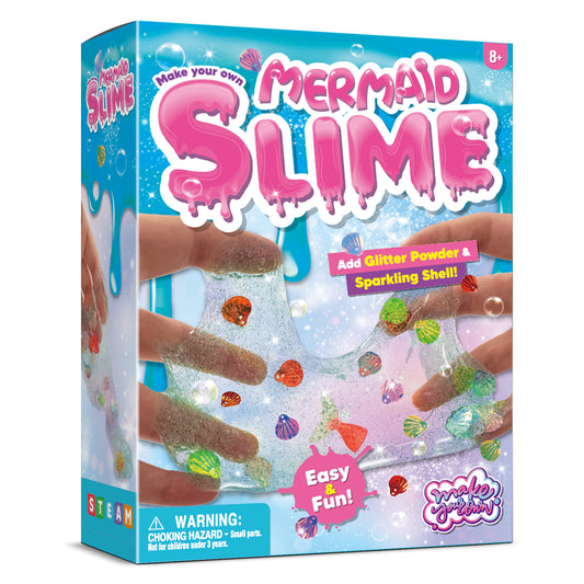 juguetes de diseño para niños CPC exquisito regalo de fiesta para niñas DIY Craft Blue Mermaid slime