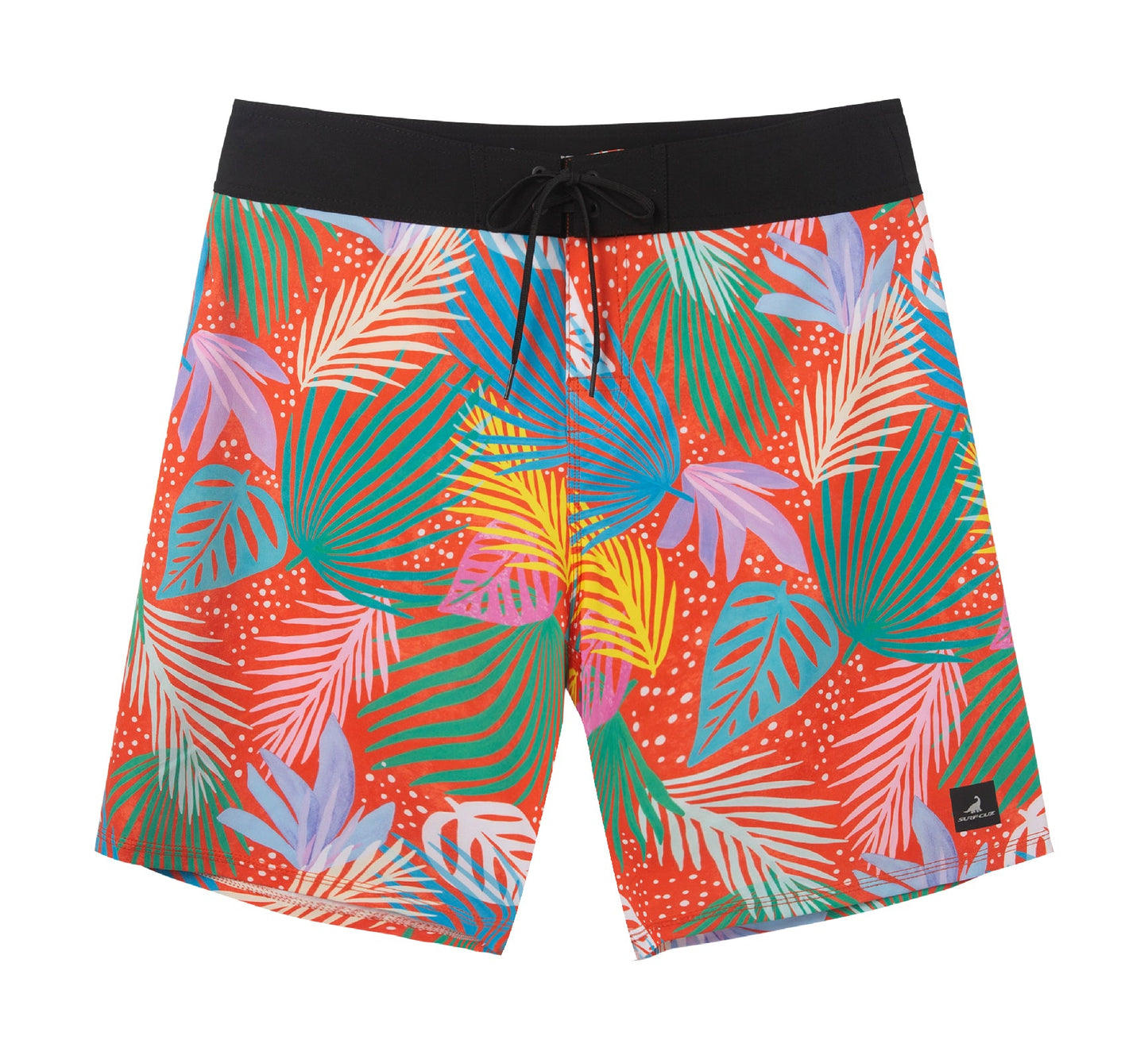 Traje de Baño Hombre estilo Boardshort - Diseño Mix Tropical - Color Multicolor