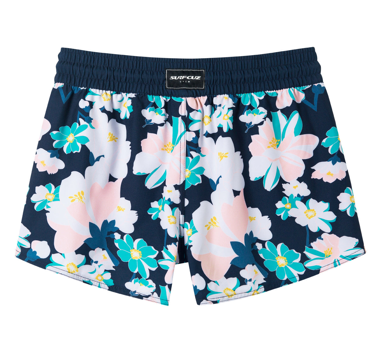 Boardshort Mujer Tiro largo diseño Floral - Secado Rápido