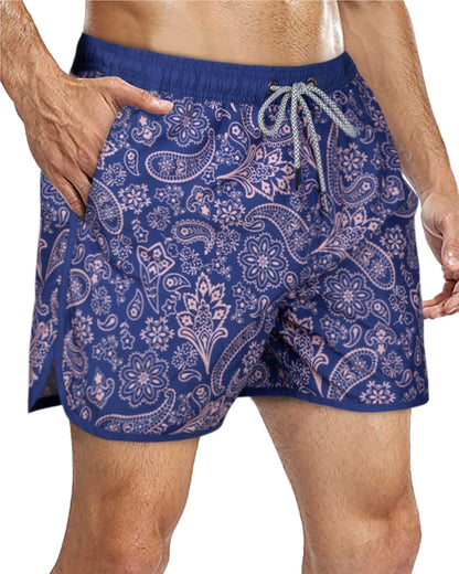 Traje de baño Hombre - Diseño estampado Paisley - secado rápido