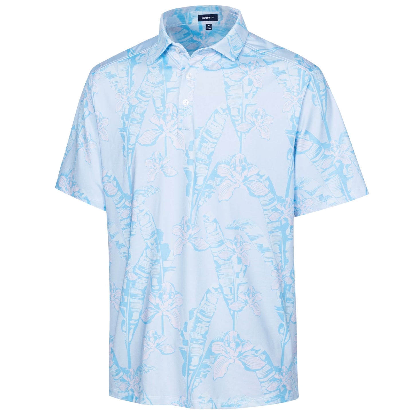 Polera Golf Hombre - Diseño Floral