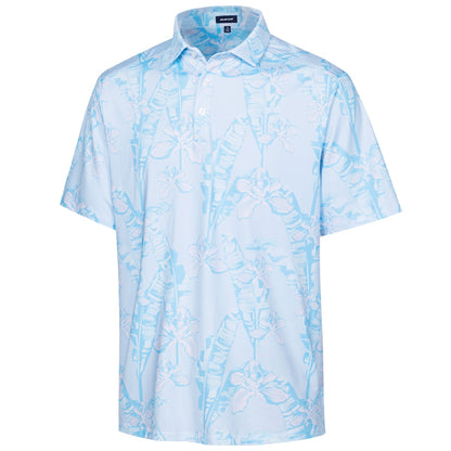 Polera Golf Hombre - Diseño Floral