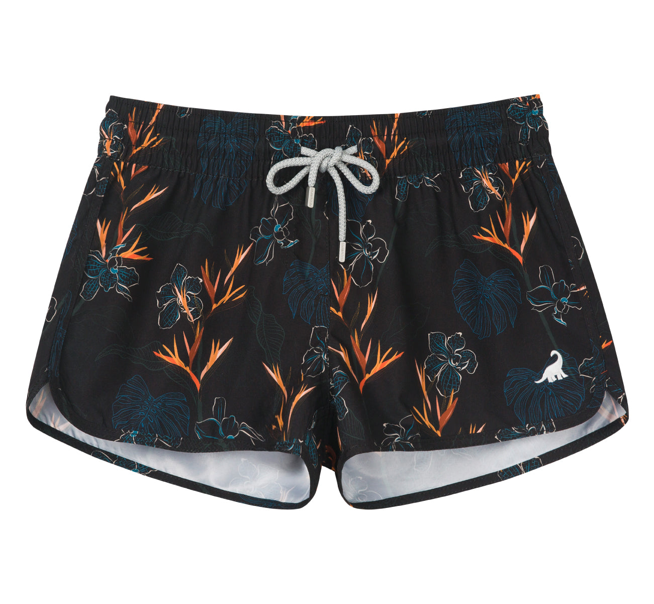 Boardshort Mujer Tiro corto diseño Flores tropicales - Secado Rápido