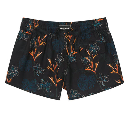 Boardshort Mujer Tiro corto diseño Flores tropicales - Secado Rápido