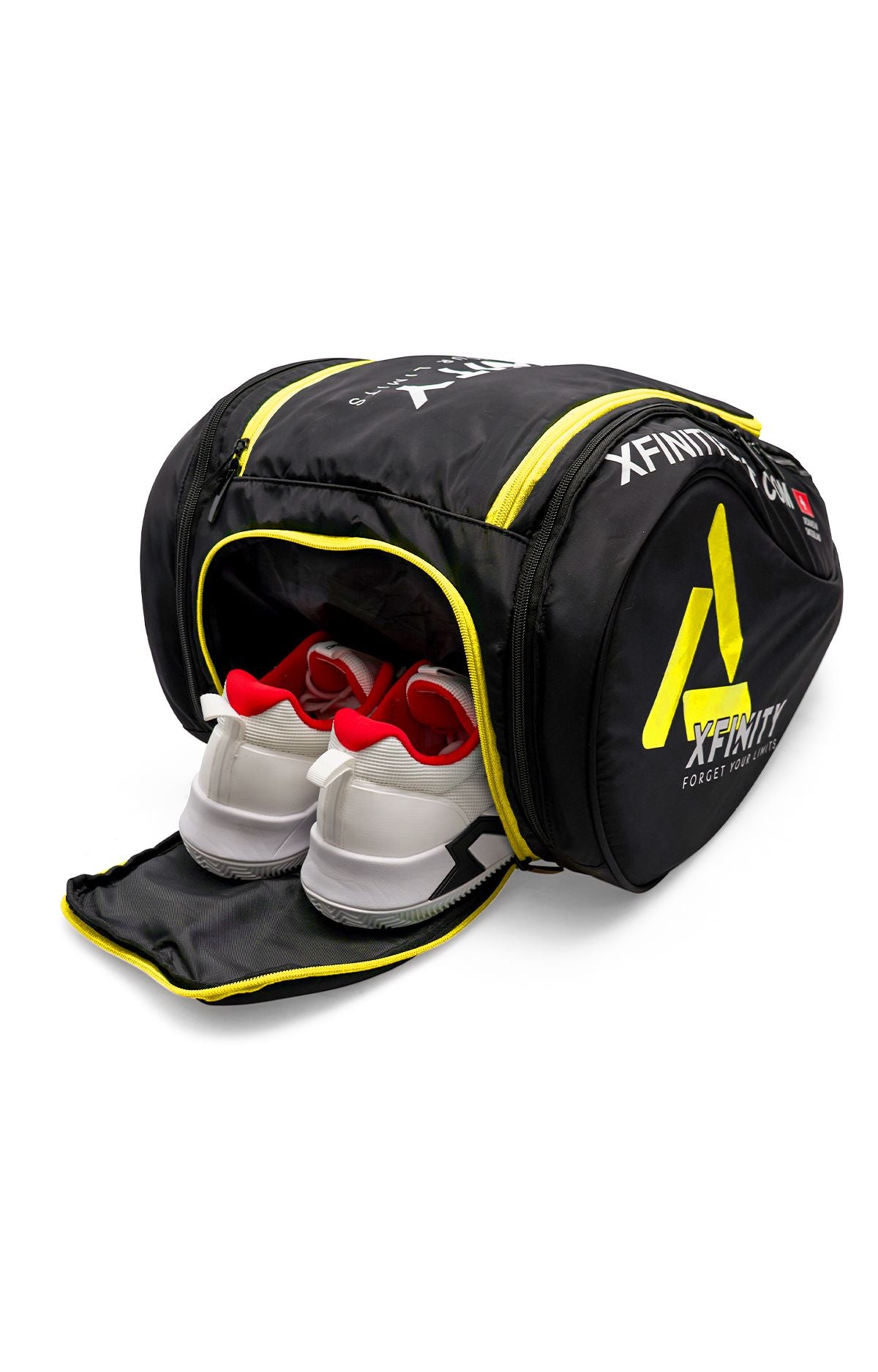 BOLSO PADEL XFINITY CON BOLSILLOS TERMOS YELLOW