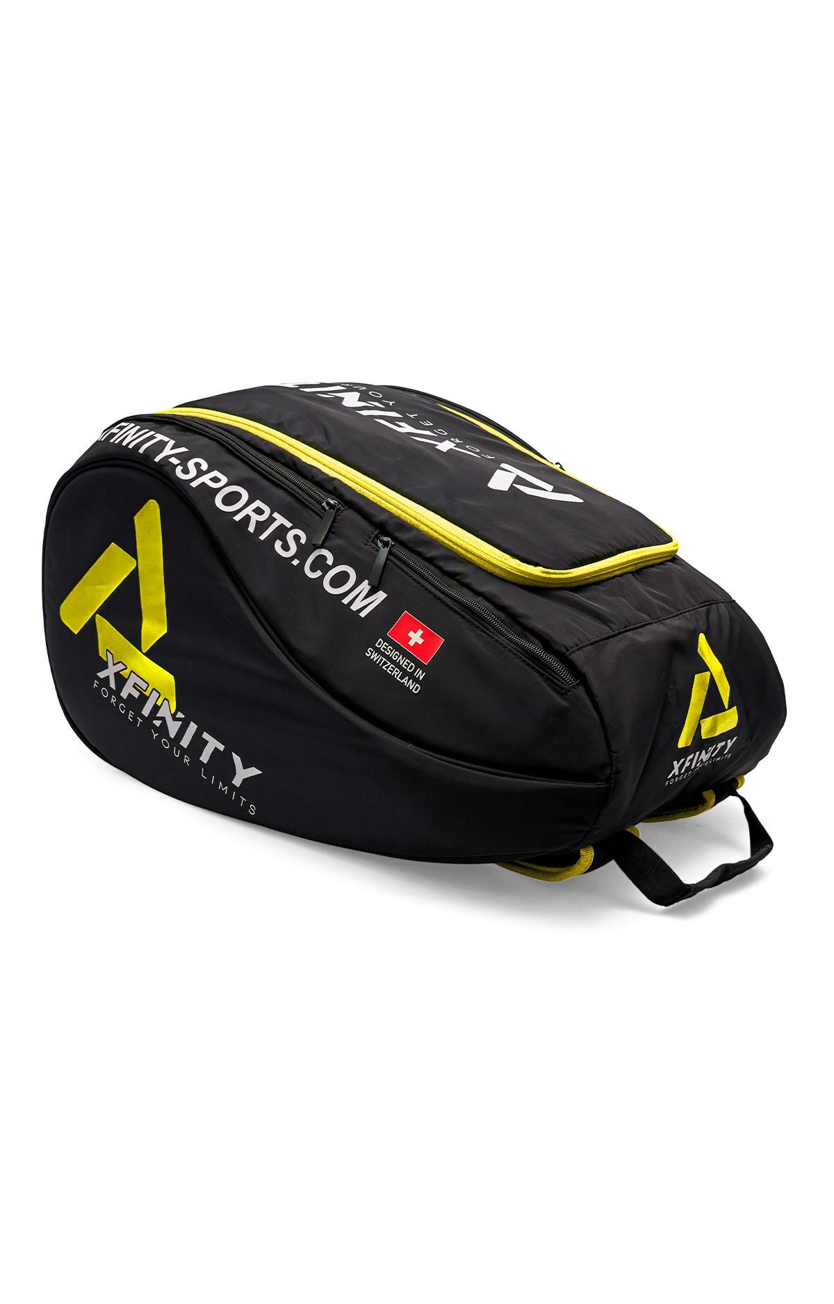 BOLSO PADEL XFINITY CON BOLSILLOS TERMOS YELLOW