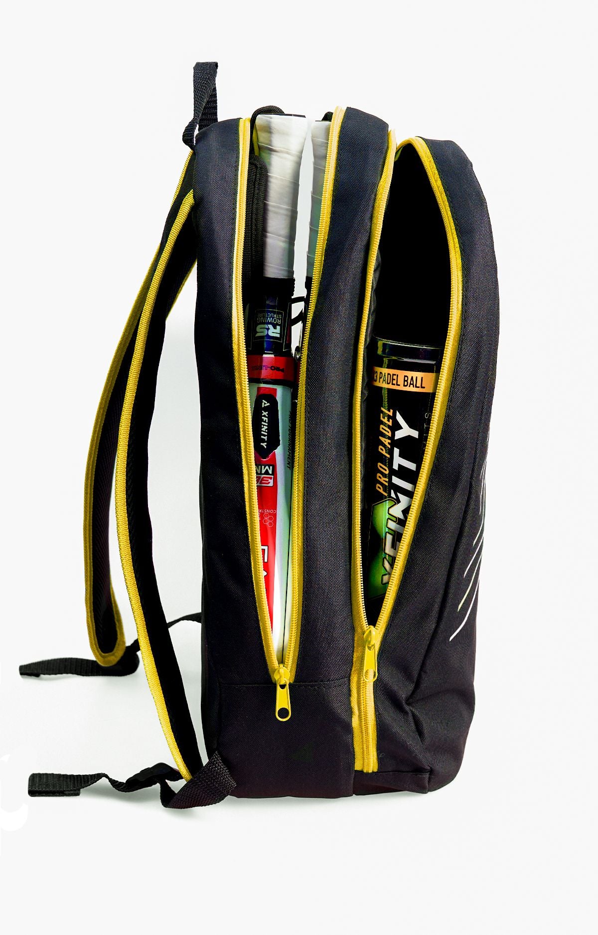 MOCHILA PADEL XFINITY PALETERO AMARILLA