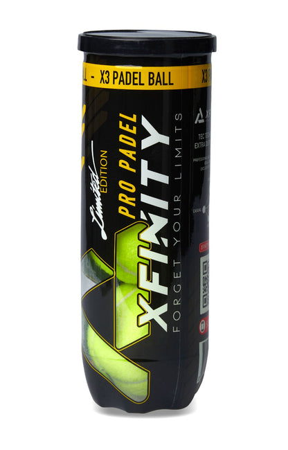 PELOTAS PRO PADEL XFINITY LIMITED EDITION TARRO X3